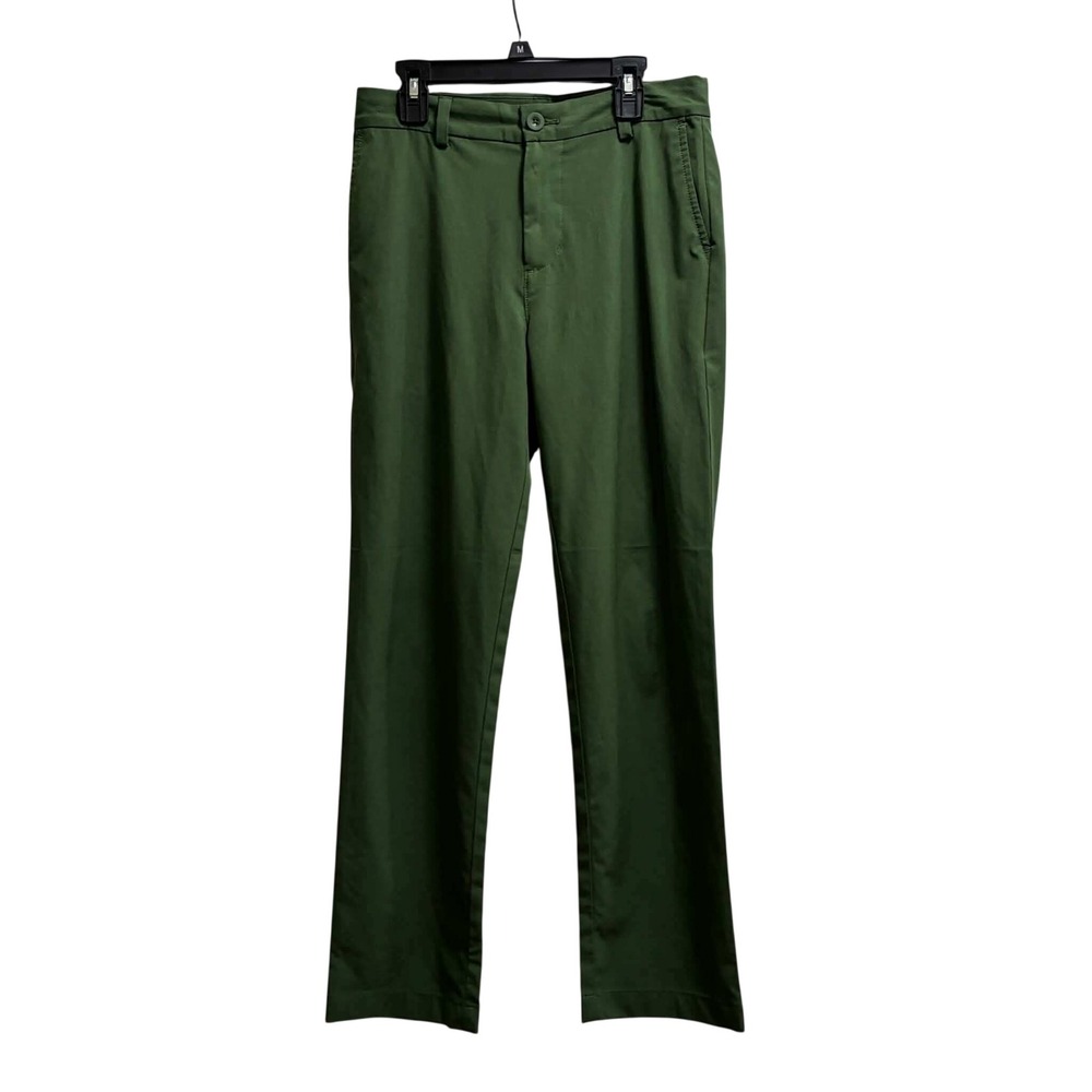 Vineyard Vines Performance Pants Boys 14 Green Stretch Chino Preppy Golf
